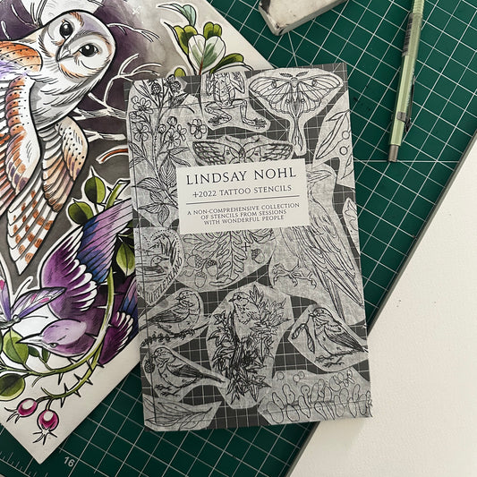 Pre-Order: 2022 Tattoo Stencils Zine : Volume 1